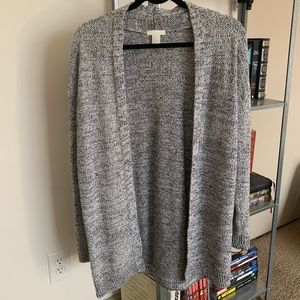 Forever 21 Long light grey cardigan